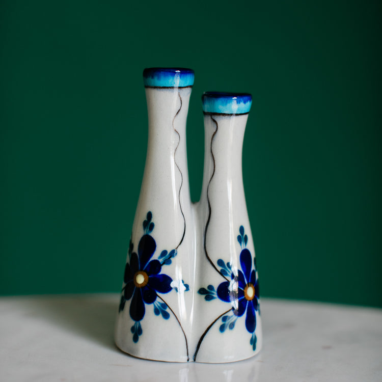 Double Flower Bud Vase