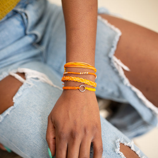 Fair trade String Bracelets handmade in Guatemala