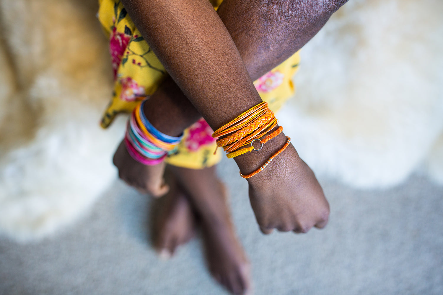 Fair trade String Bracelets handmade in Guatemala