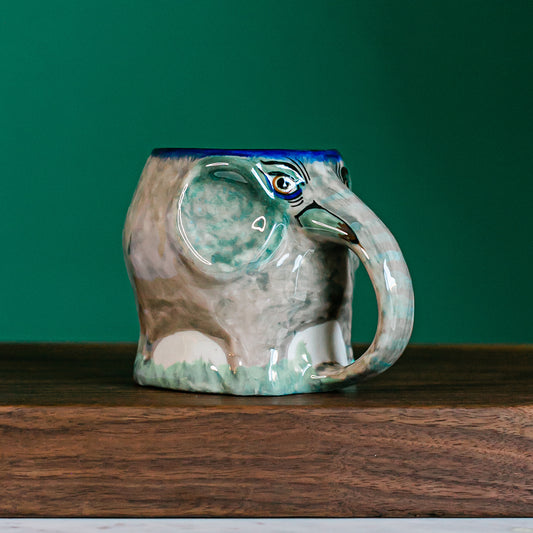 Fair Trade Elephant Coffee Cup / Mug made in Guatemala