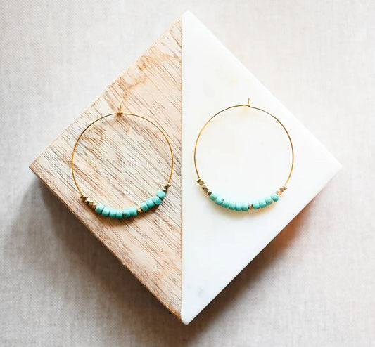 Morse Code Earrings HOPE