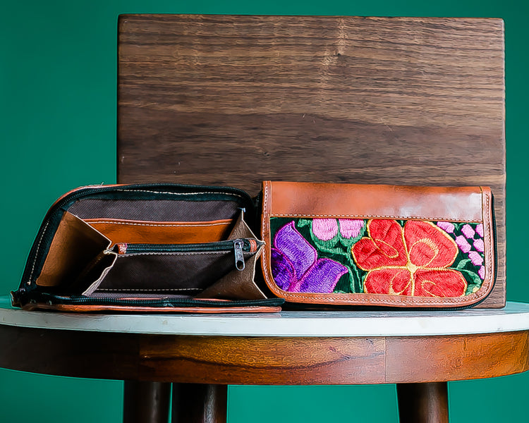 Fair Trade Floral Wristlet Guatemala 