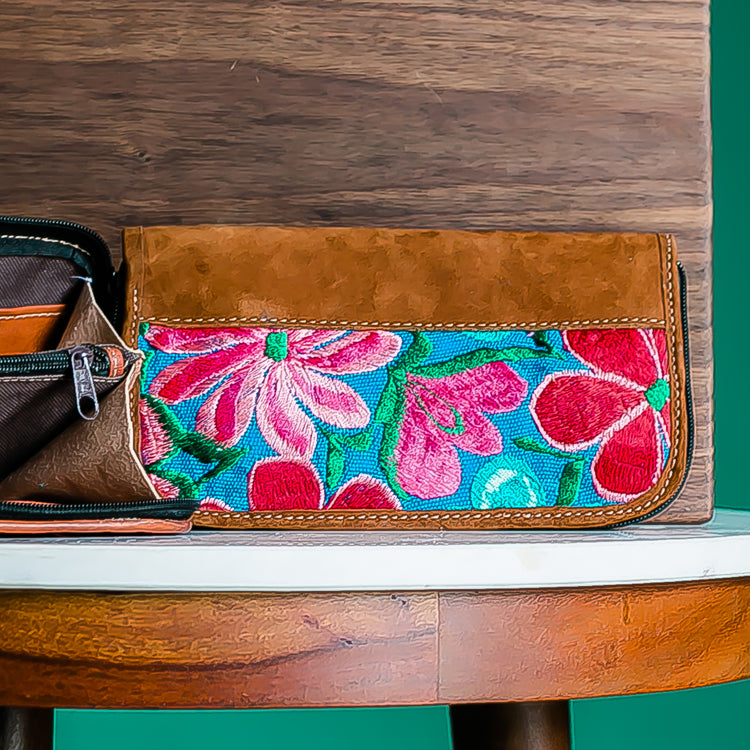 Fair Trade Floral Wristlet Guatemala 