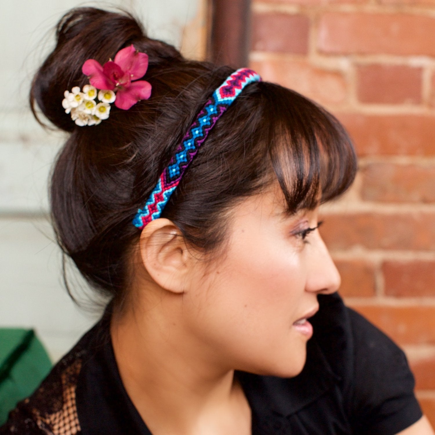 Lucia's World Emporium Fair Trade Handmade Woven Friendship Headband from Guatemala