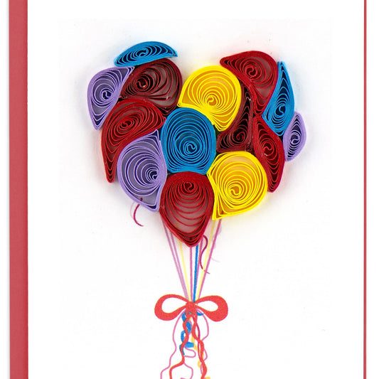 Quilling Card Balloon Note