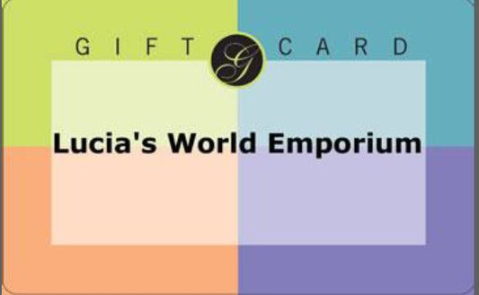 Lucia's World Emporium Gift Card