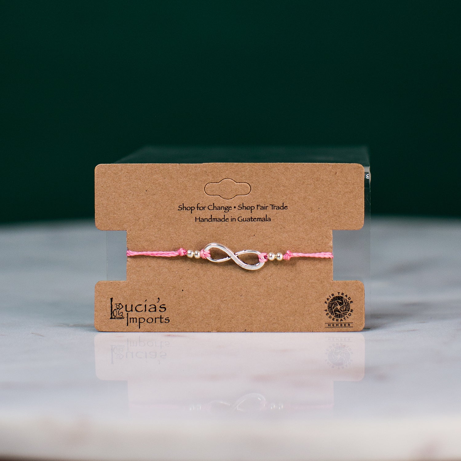 Solid Gold 14k Infinity Red String Bracelet | The Sunny Corner