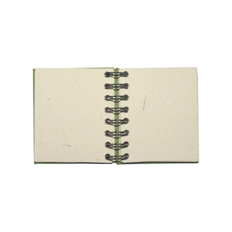 Sloth Dark Green Small Notebook