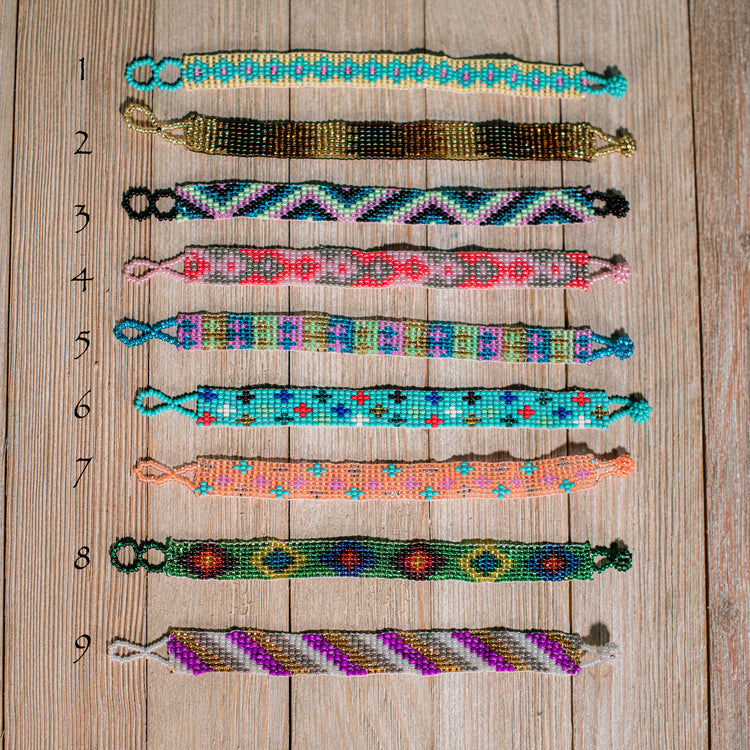 Beaded Friendship Bracelet: Choose Your Color!