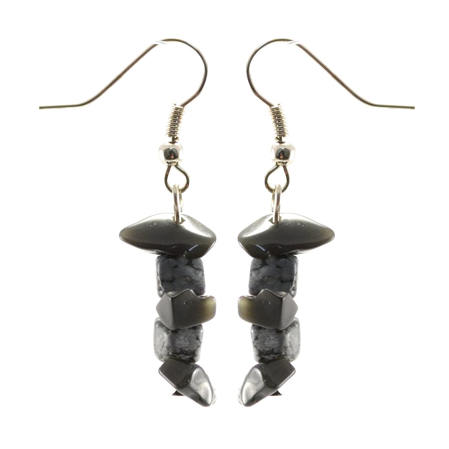 Lucia's World Emporium Fair Trade Handmade Rock Candy Earrings from Guatemala