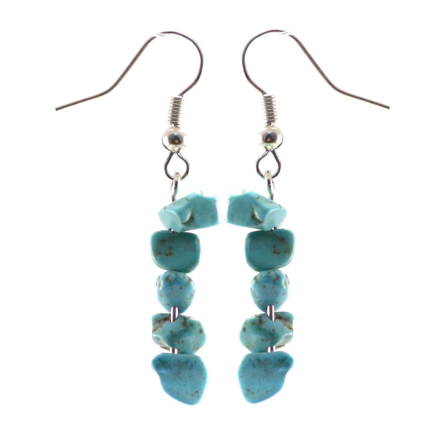 Lucia's World Emporium Fair Trade Handmade Rock Candy Earrings from Guatemala