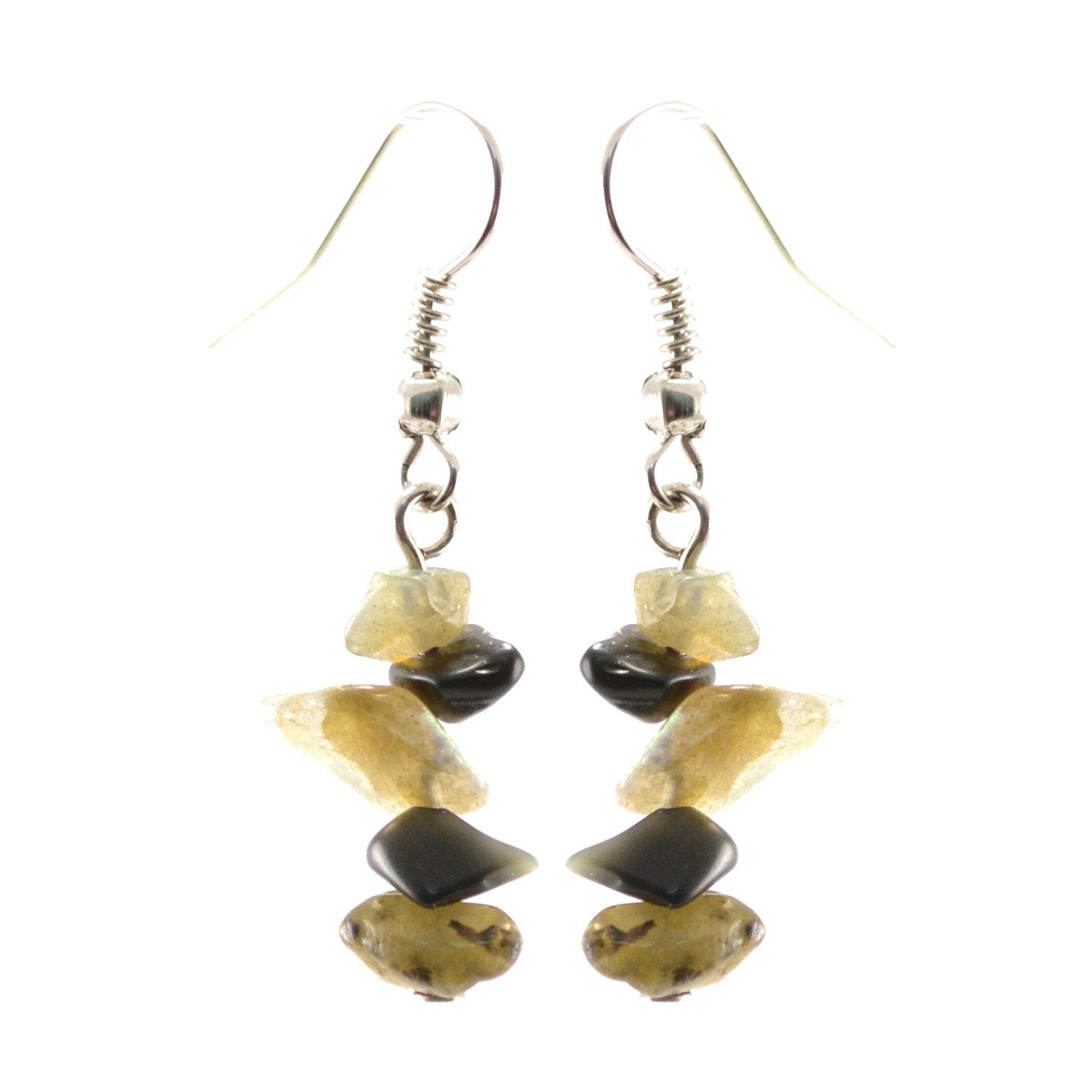 Lucia's World Emporium Fair Trade Handmade Rock Candy Earrings from Guatemala