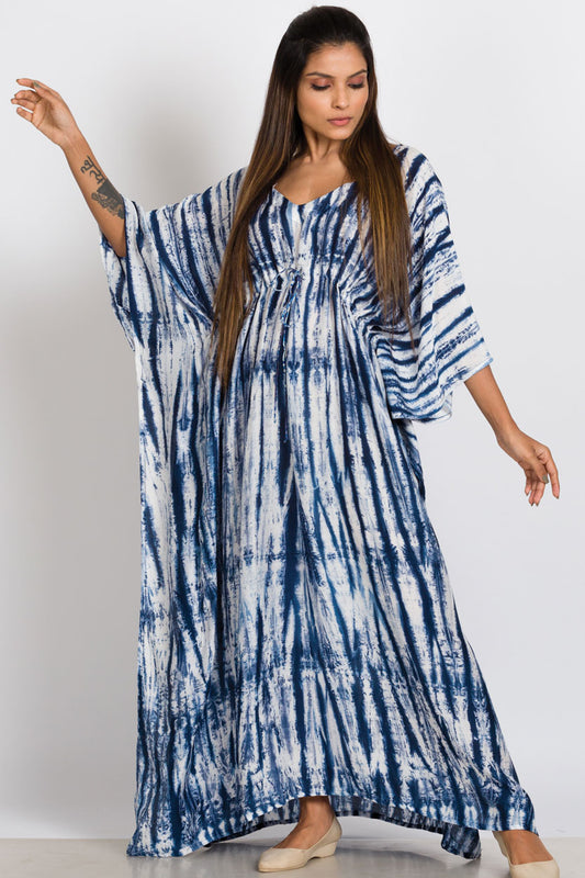 Shibori Caftans