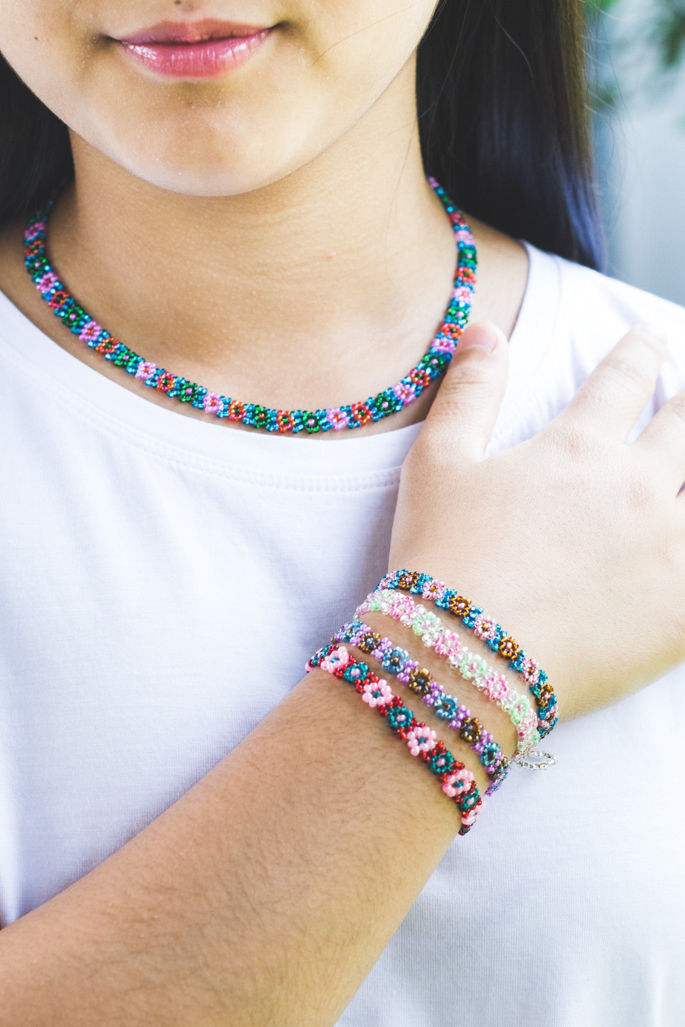 Handmade, fair Trade Bracelet Made with Seed Beads from Guatemala