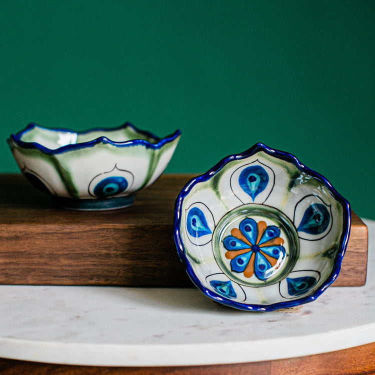 Lucia's World Emporium Fair Trade Handmade Guatemalan Ceramic Lotus Bowl