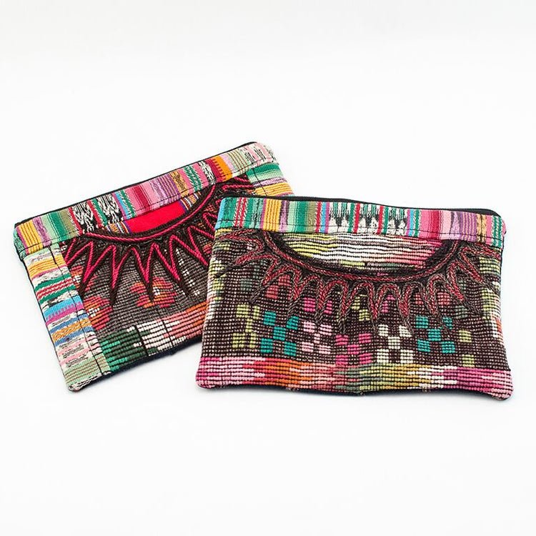 Lucia's World Emporium Fair Trade Handmade Guatemalan Chichi Cosmetic Bag