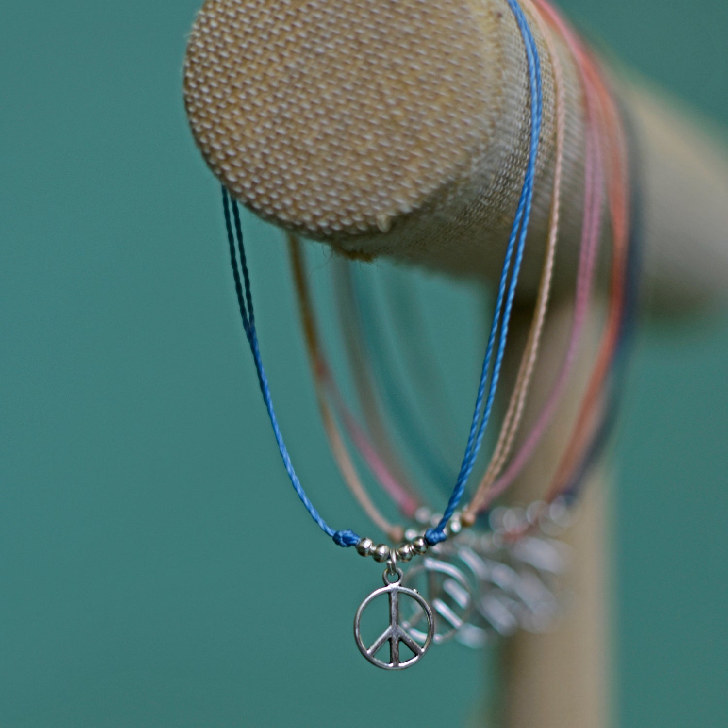 Fair Trade Peace String Bracelet