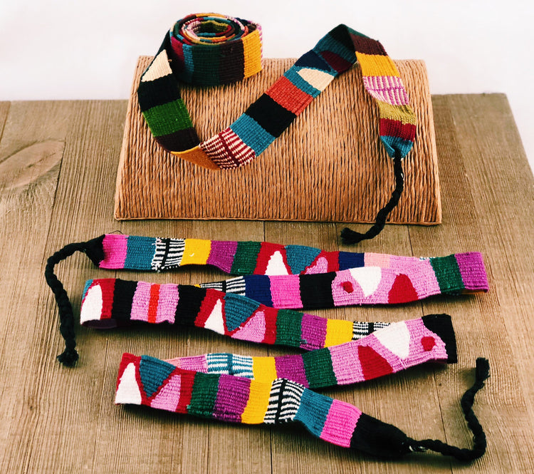 Lucia's World Emporium Fair Trade Handmade Guatemalan Woven Toto Sash and Headband