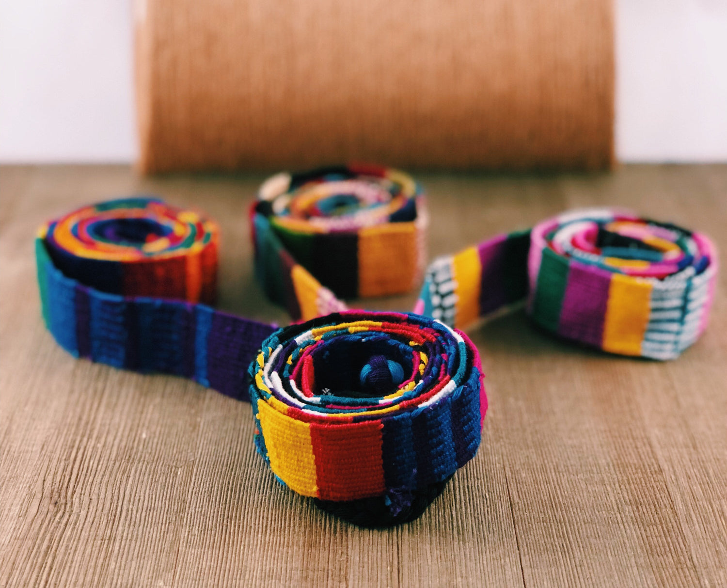 Lucia's World Emporium Fair Trade Handmade Guatemalan Woven Toto Sash and Headband