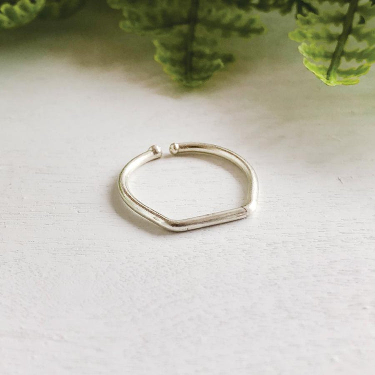 World Finds Silver Stacking Ring