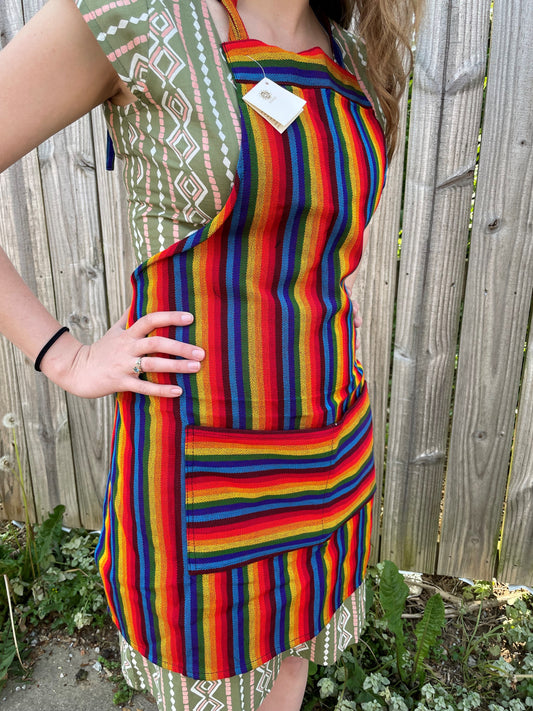 Rainbow Apron