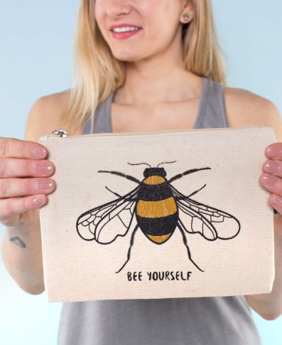 Nature Large Zipper Pouch