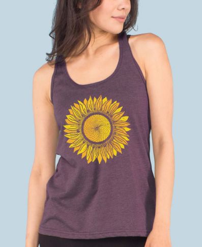 Sunflower Recycled Racerback Tank