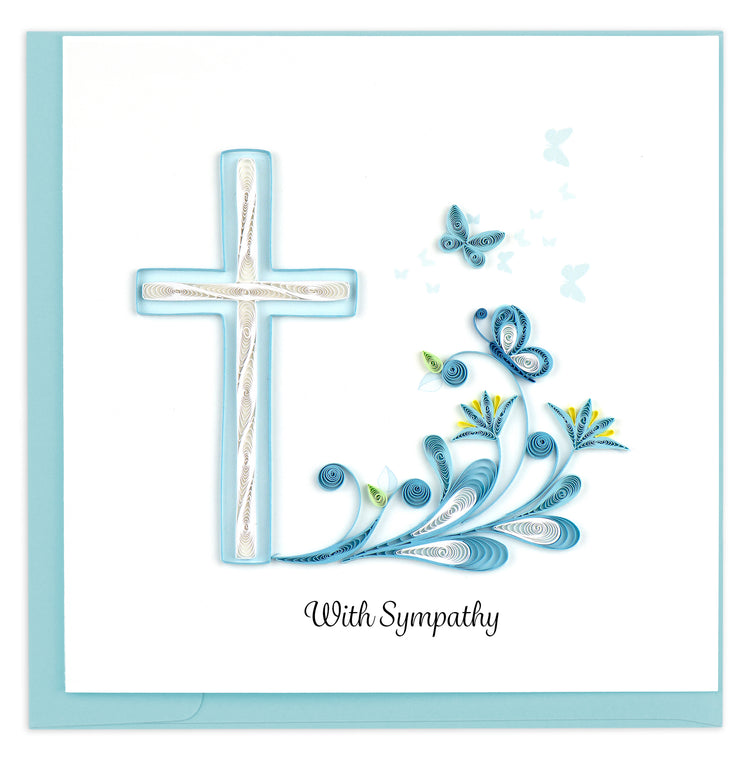Sympathy Cross Card