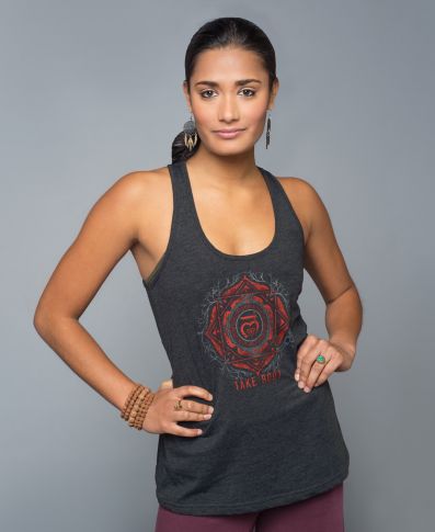 Take Root Chakra Recycled Racerback Tank