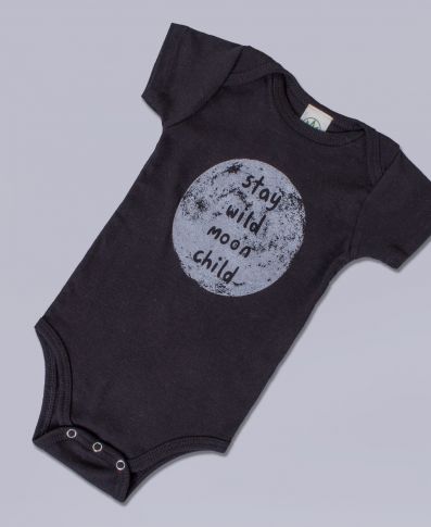 Stay Wild Moon Child Organic Baby Bodysuit