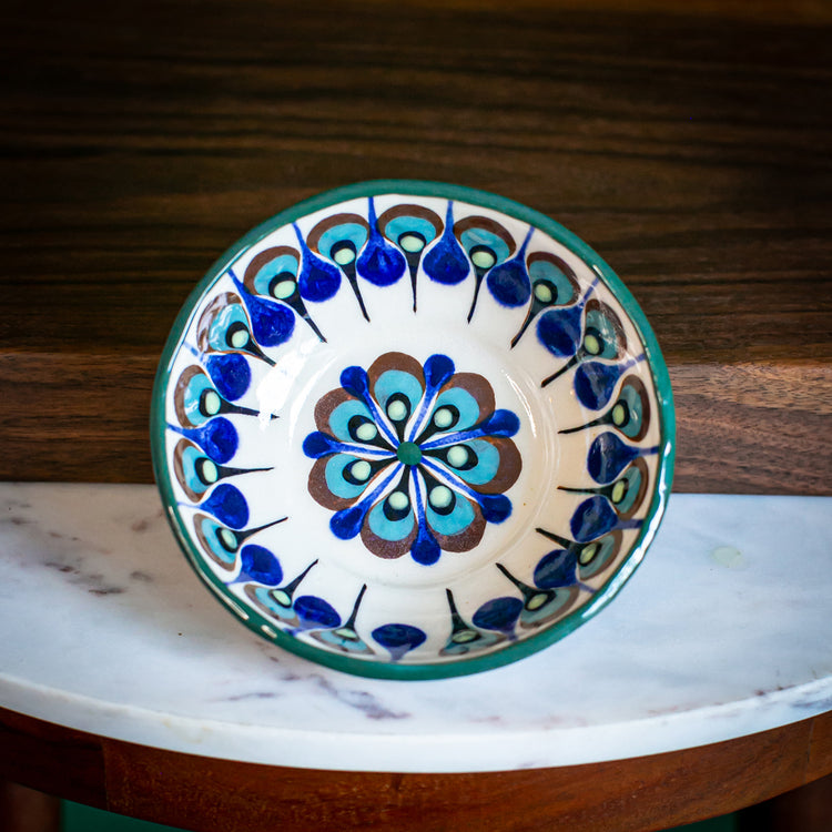 Lucia's World Emporium Fair Trade Handmade Guatemalan Ceramic Salsa Bowl