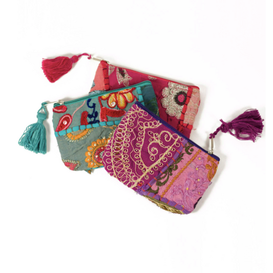 Color Splash Coin Purse Asst