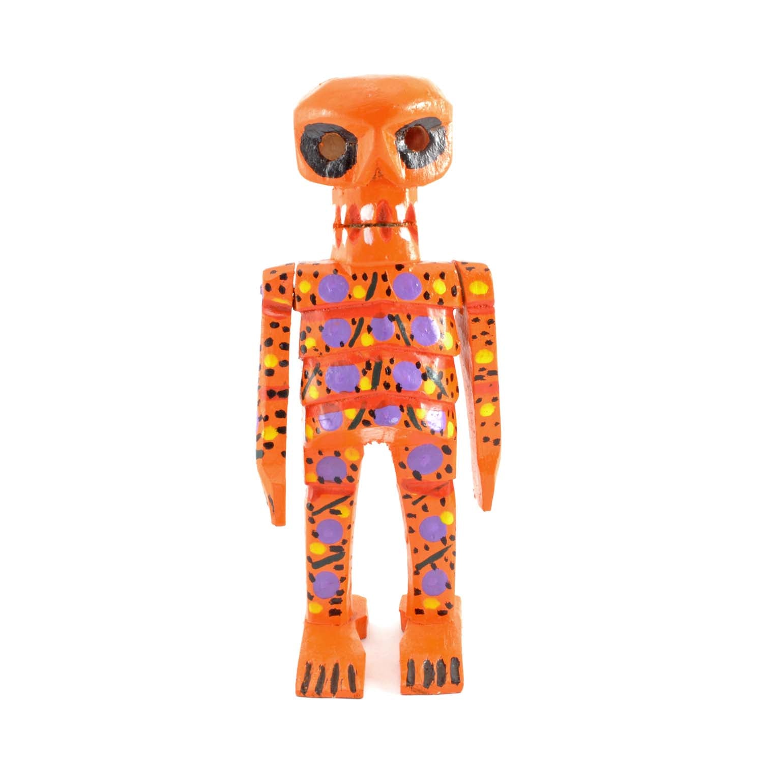 Lucia's World Emporium Fair Trade Handmade Guatemalan Wooden Skeleton Small