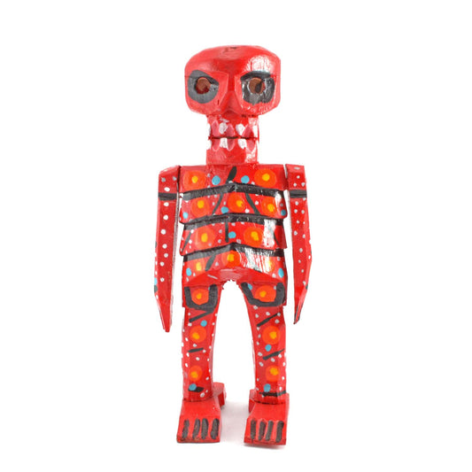 Lucia's World Emporium Fair Trade Handmade Guatemalan Wooden Skeleton Small