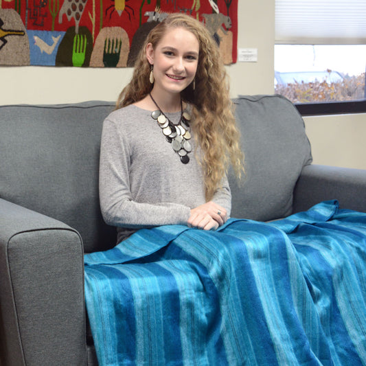 Fair Trade Acrylic Lap Blanket, Ecuador