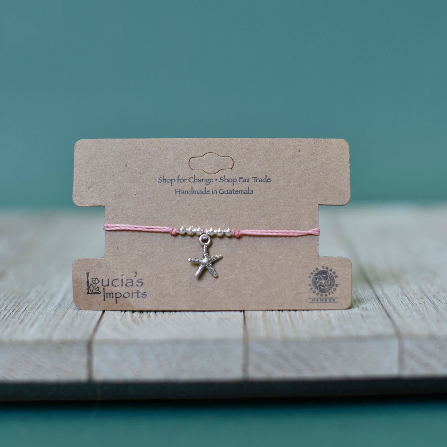 Starfish String Bracelet – Lucia's World Emporium