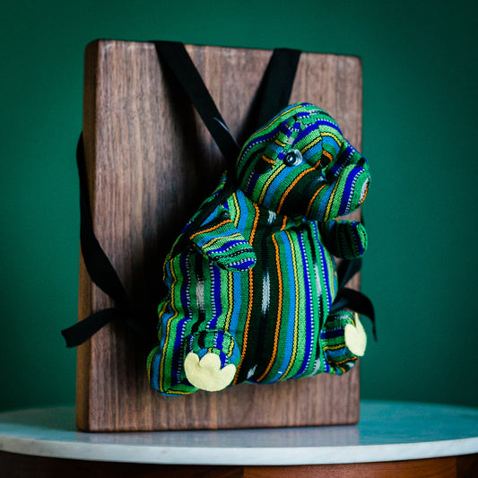 Lucia's World Emporium Fair Trade Handmade Toddler Animal Backpack from Guatemala