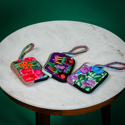 Recycled Wallet/Wristlet Small