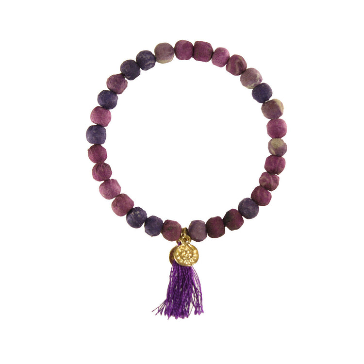 Purple Connection Bracelet