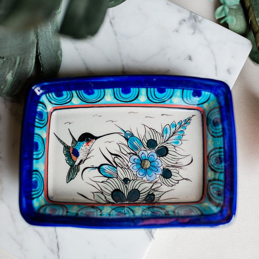ken edwards pottery fair trade plate dish rectangle wild bird dish fair trade ceramics handmade for the home kitchen accessories party planning shower gift wedding present home decor
