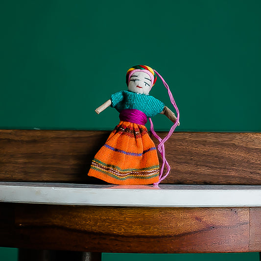 Guatemalan Worry Doll Ornament