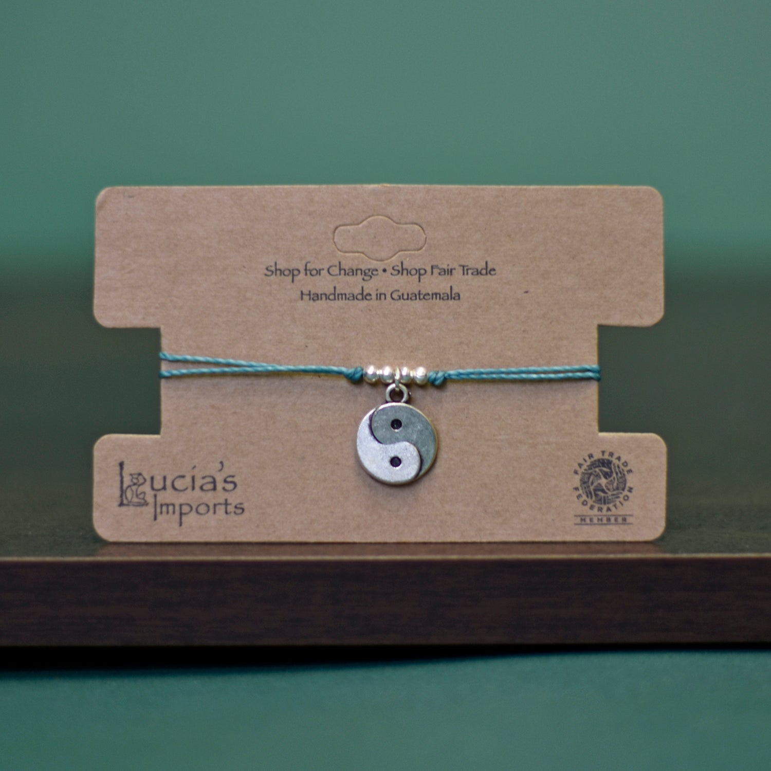 Fair Trade Yin Yang String Bracelet