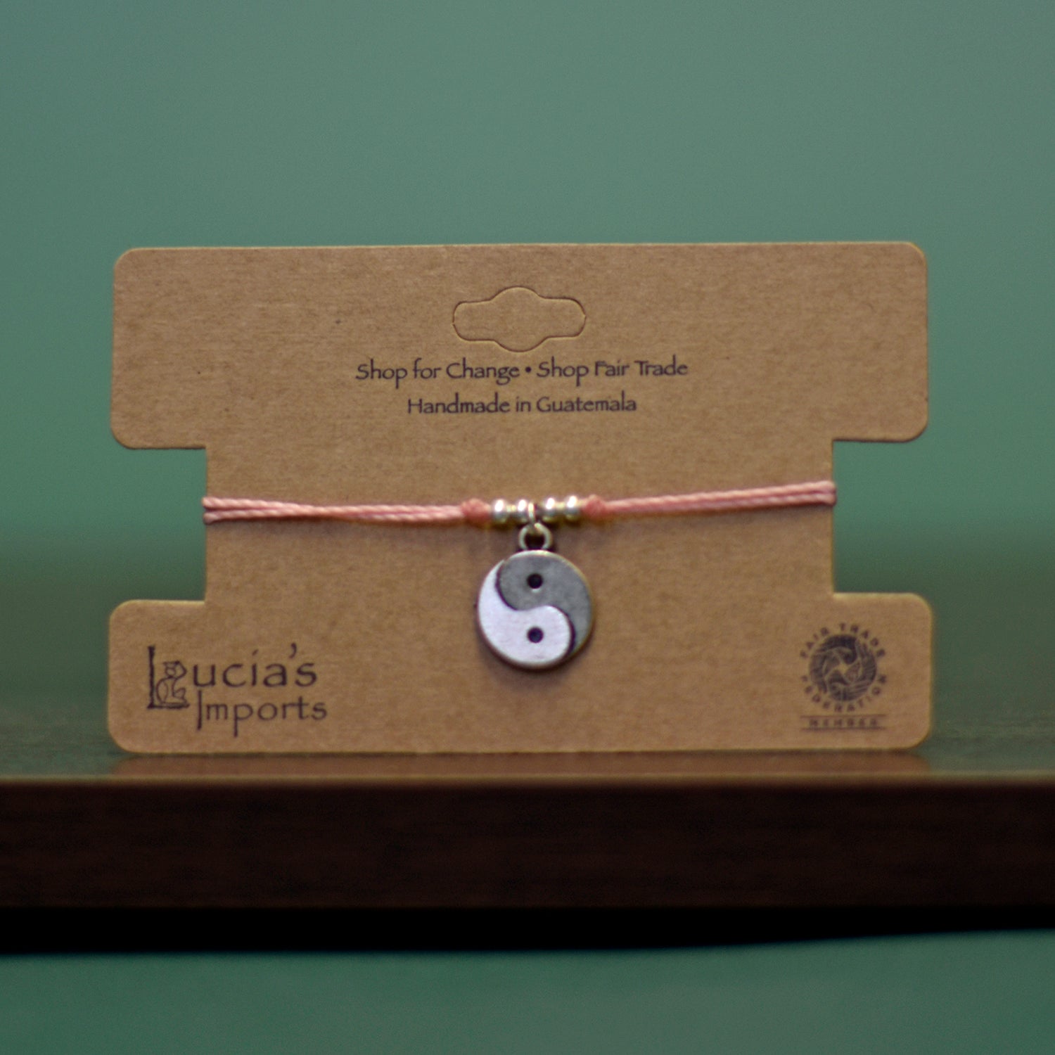 Fair Trade Yin Yang String Bracelet