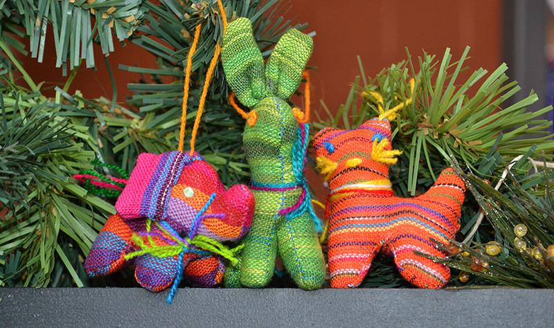 Stuffed animal clearance ornaments
