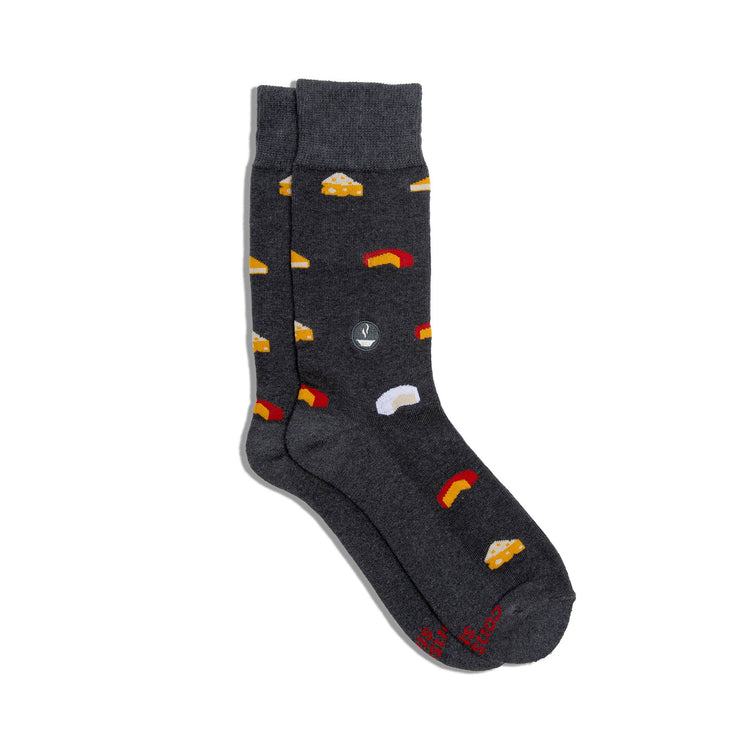 Cheese Socks that Provide Meals