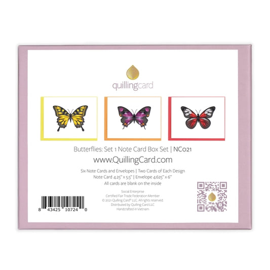 Butterfly Quilling Card Box Set