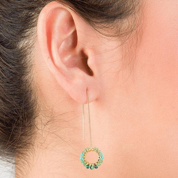 Ava Threader Earrings