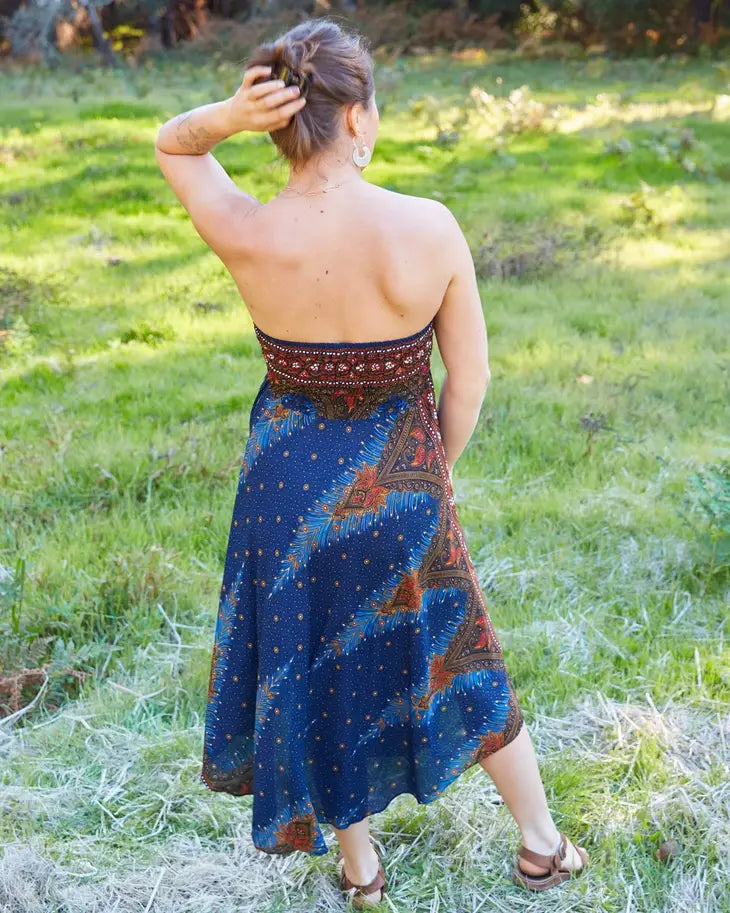 Peacock Skirt/ Dress