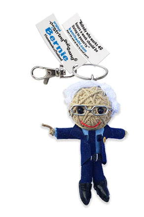 Bernie Sanders String Doll Keychain