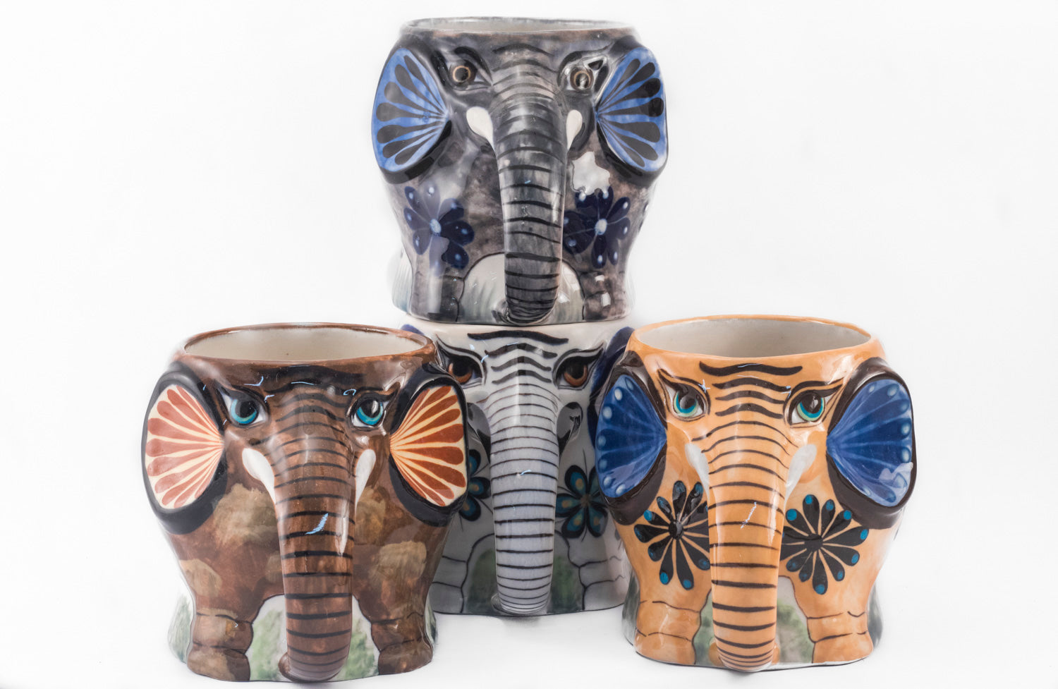 Fair Trade Elephant Coffee Cup / Mug made in Guatemala